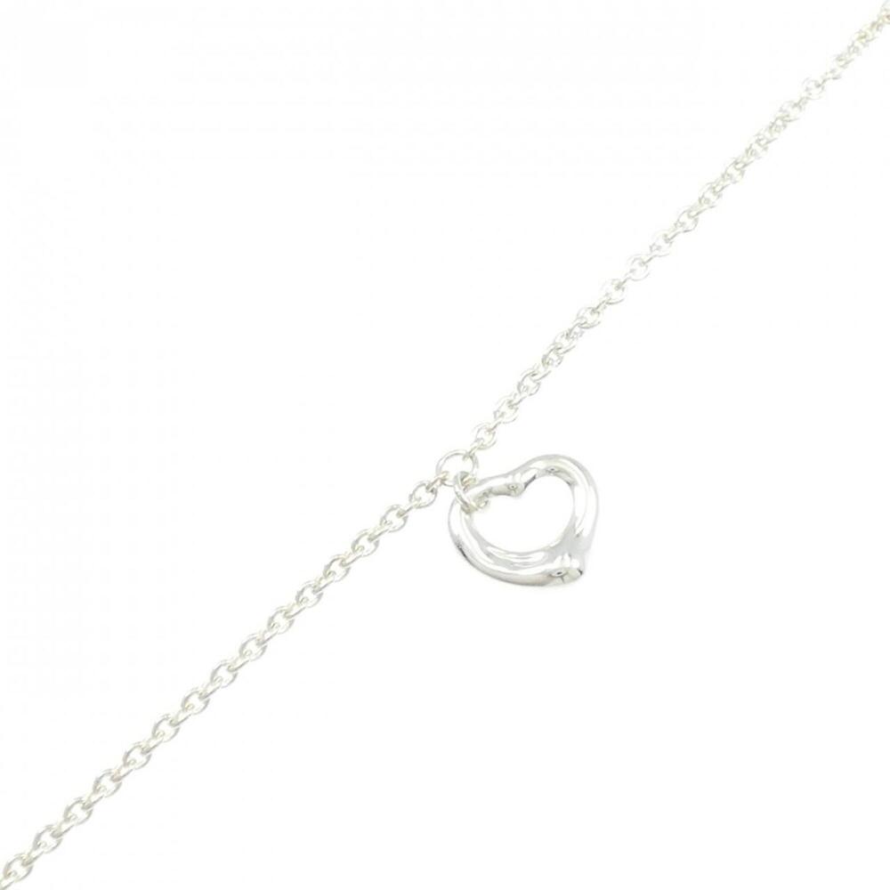 TIFFANY & CO. Silver Heart Charm Bracelet